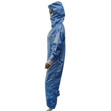 Factory Sale Safe Working Hooded ESD Antistatic Jumpsuit for Cleanroom Use